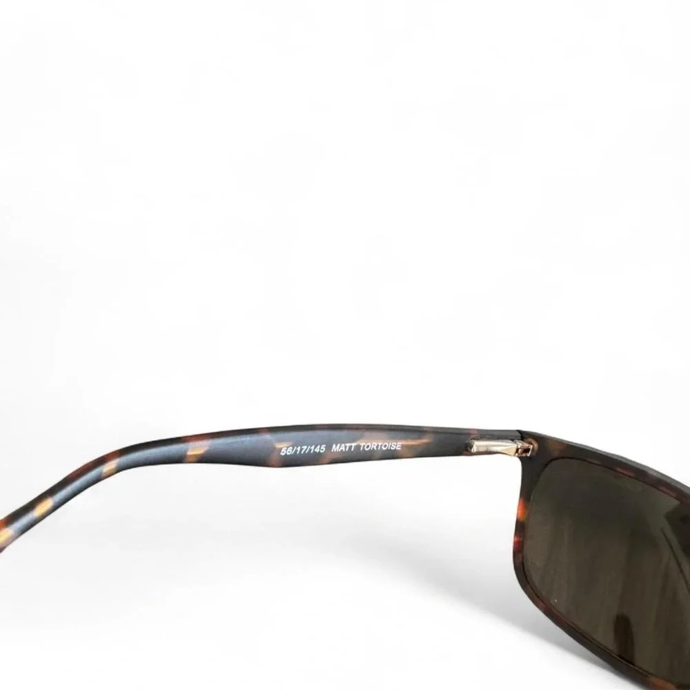 Marc Hunter MH7910 Matte Tortoise Oval Sunglasses 56/17/145
